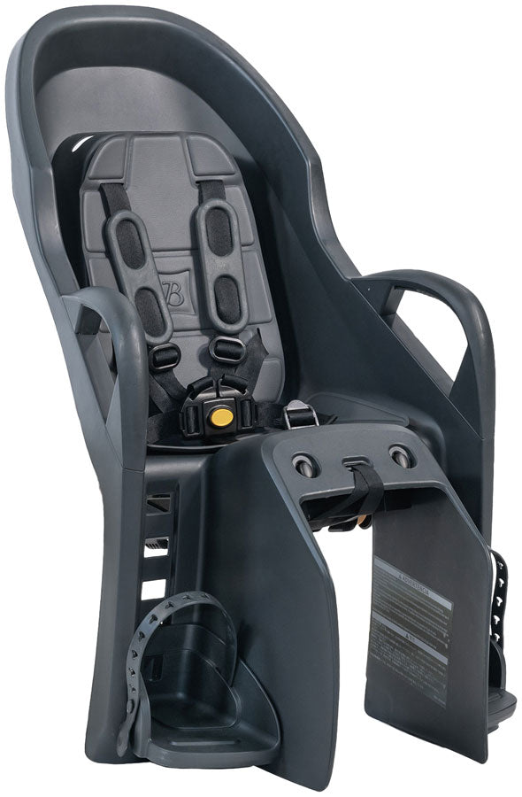 Burley Dash Rack Mount child Seat -  Black/Gray