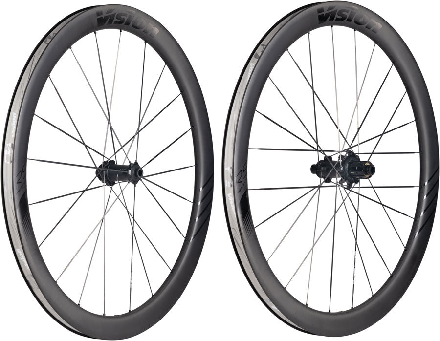 Vision Metron RS 45 Wheelset - 700 12 x 100mm/12 x 142mm Center-Lock HG 11/12 Carbon BLK