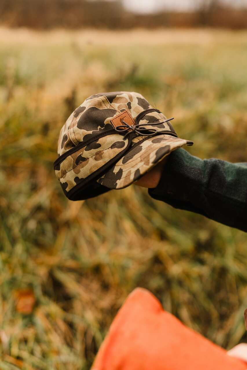 Stormy Kromer x Ball and Buck Cap - Original Camo, Insulated