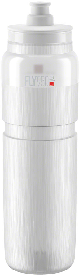 Elite Fly Tex Water Bottle - 950ml Clear
