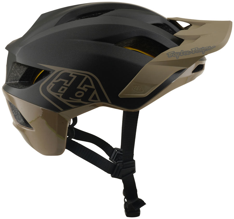 Troy Lee Designs Flowline Helmet – Point Charcoal / Timber X-Small/Small