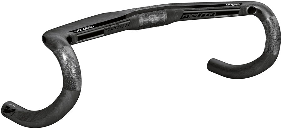 Vision Metron Aero Handlebar 31.8mm Clamp Diameter 380mm Width +10° Rise ACR Internal Routing Compatible – Carbon