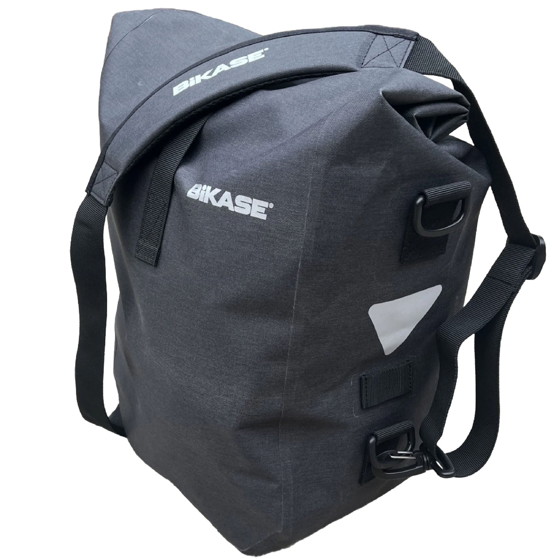 BiKASE Reggie 2 Drybag Pannier 16L Clip Mount Black