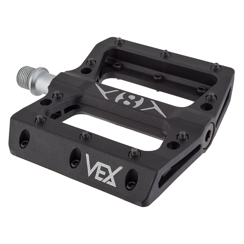 Origin8 Vex Platform 9/16` 1 Sealed and 1 Sleeve Black Composite 105x98x17mm