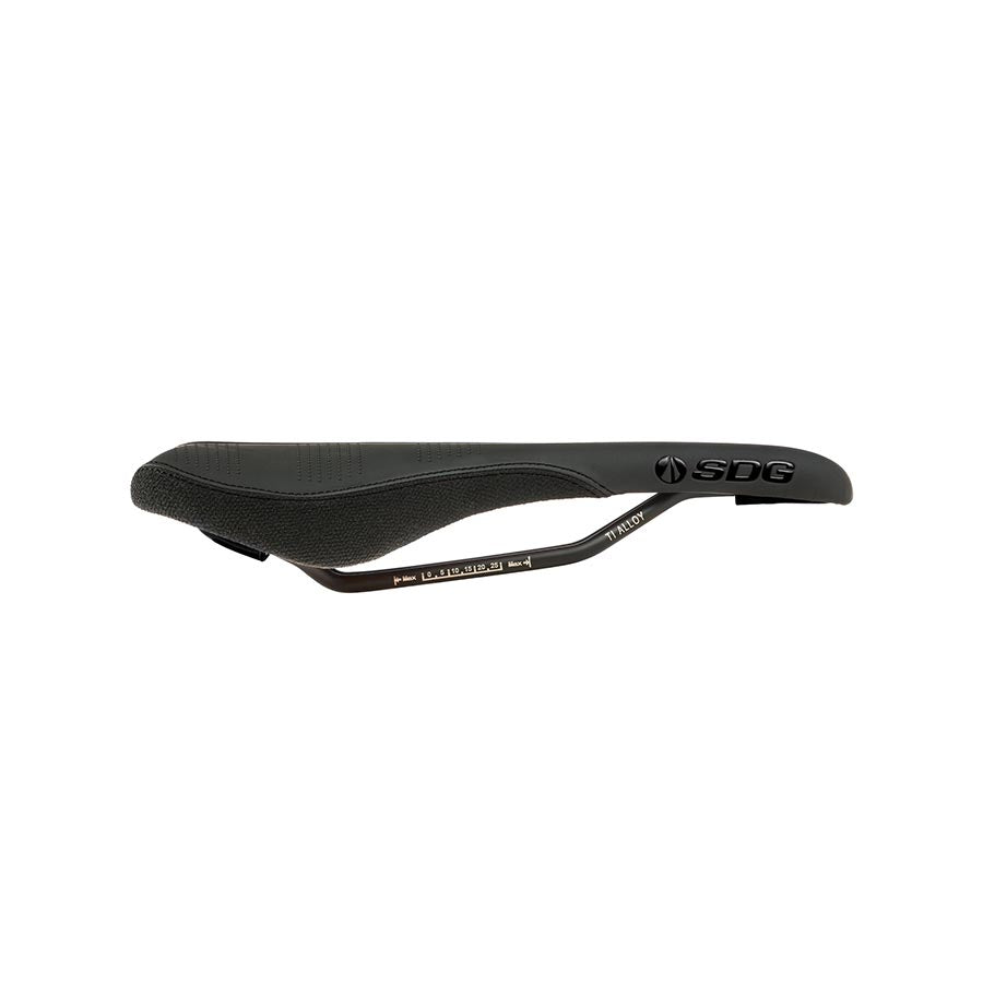 SDG Components Radar Ti-Alloy Saddle 270 x 138mm Unisex 230g Black/Black