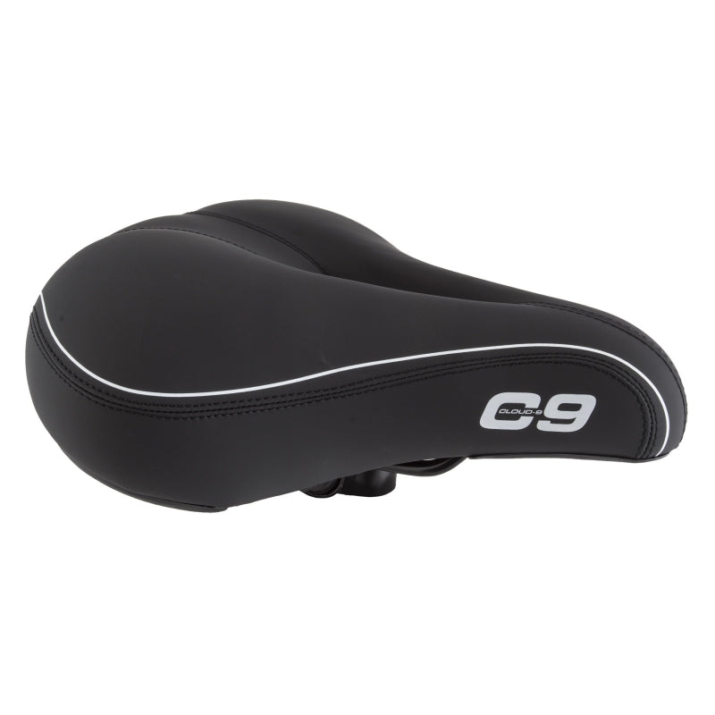 Cloud-9 Cruiser Select Airflow ES Cruiser Steel Select Foam Soft Touch Vinyl Elastomer Spring Black 11.25x9`