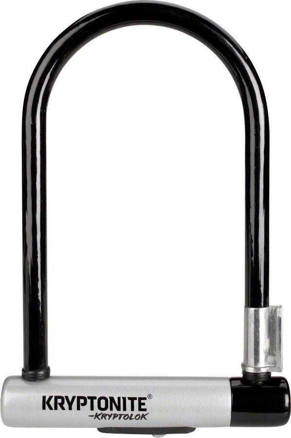 Kryptonite KryptoLok U-Lock - 5 x 9" Keyed Black Includes bracket