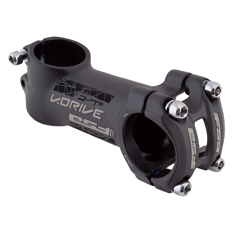 Full Speed Ahead V-Drive Stem - 90mm 31.8 Clamp +/-17 1 1/8" Alloy Black