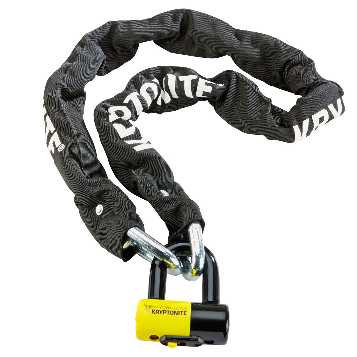 Kryptonite New York Legend 1515 Chain & Padlock 5'  Black