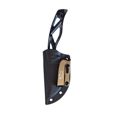 MUCITUP LIMITED EDITION MUCTAC Surge Fixed Blade Knife D2 Steel 3" DLC Blade Multicam Black G10