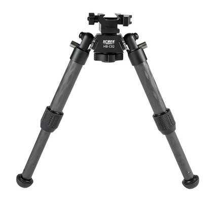 Linkogear HB-C02 Carbon Fiber Bipod QD Picatinny 7–9.8" Cant, Swivel