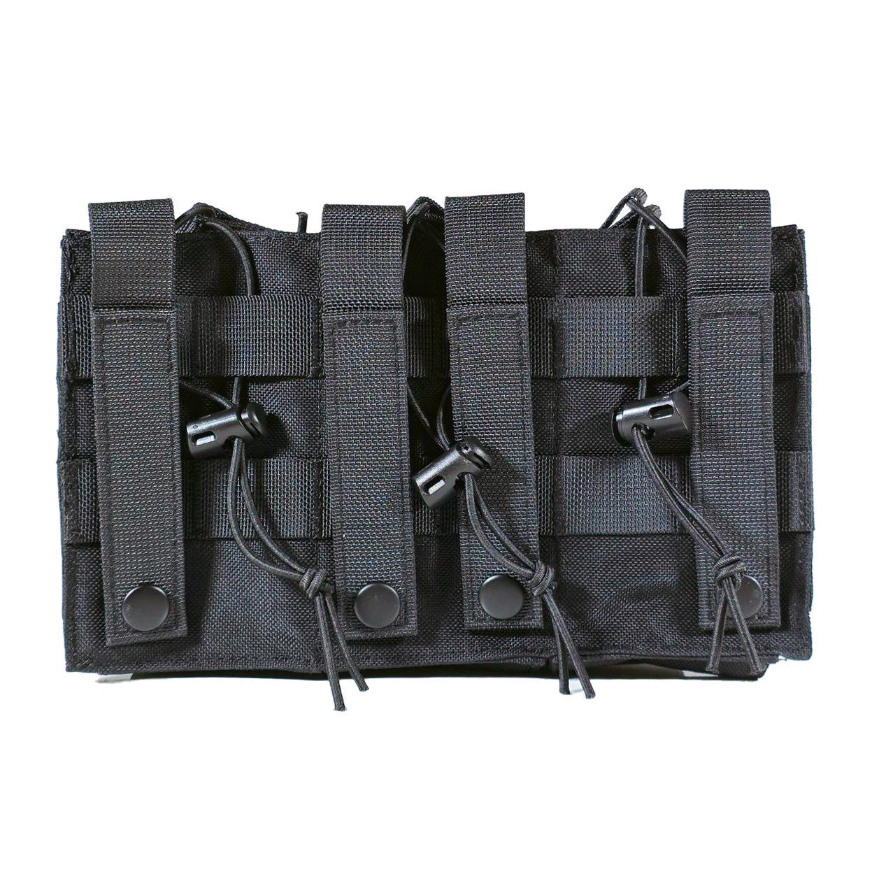 MUCTAC Kangaroo Triple Mag Pouch MOLLE 5.56 & 9mm 1000D Nylon Coyote
