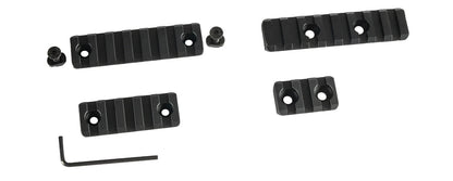 LINKOGEAR MLOK-Style Picatinny Rail 3-13 Slot 6061-T6 Aluminum + Hardware Tool