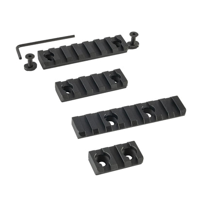 LINKOGEAR MLOK-Style Picatinny Rail 3-13 Slot 6061-T6 Aluminum + Hardware Tool