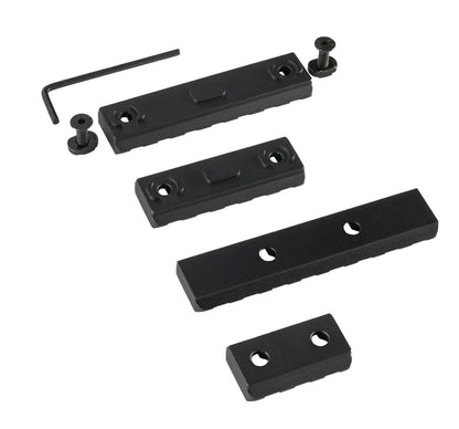 LINKOGEAR MLOK-Style Picatinny Rail 3-13 Slot 6061-T6 Aluminum + Hardware Tool