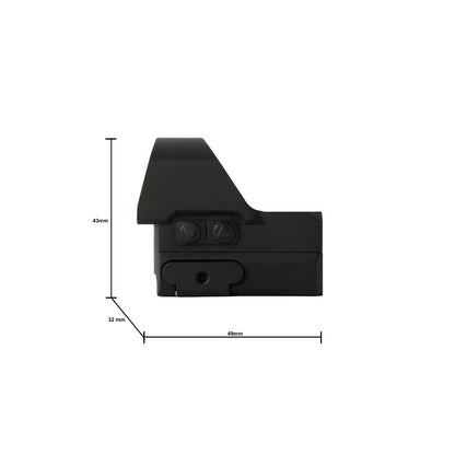 Ronnin F12, 2 MOA Micro Red Dot – RMR Footprint, Shake N’ Wake, IP67