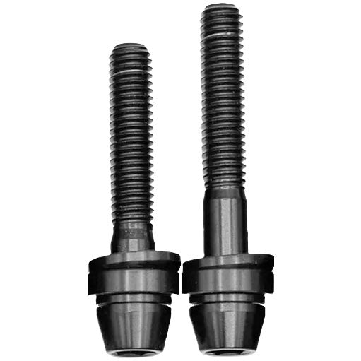 Better Bolts Ti Post Mount Caliper Bolts/Washers 35/40 Black 6/C