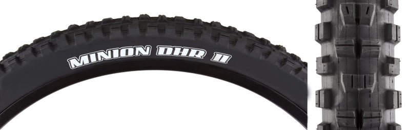 Maxxis Minion DHR II Tire - 20 x 2.3 Clincher Wire Black Dual