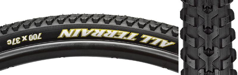WTB All Terrain Tire - 700 x 37 Clincher Wire Black 27tpi – Howler Bike ...