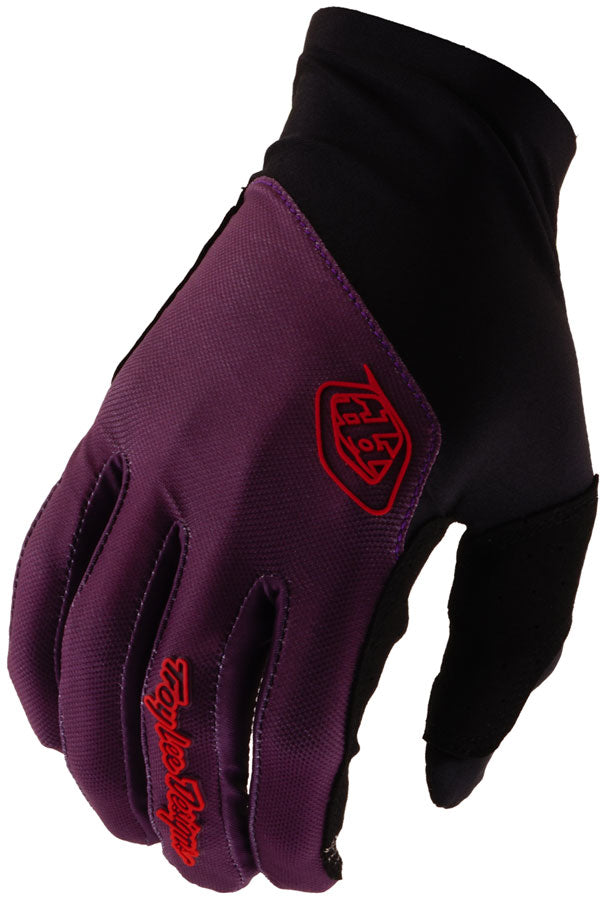 Troy Lee Designs Flowline Gloves - Mono Sangria X-Large