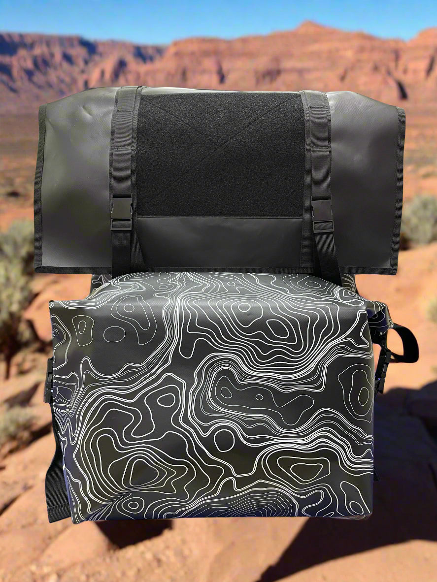 Overland spare tire tailgate bag 3.0