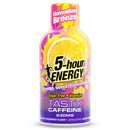 Hawaiian Breeze Flavor Extra Strength 5-hour ENERGY Shots