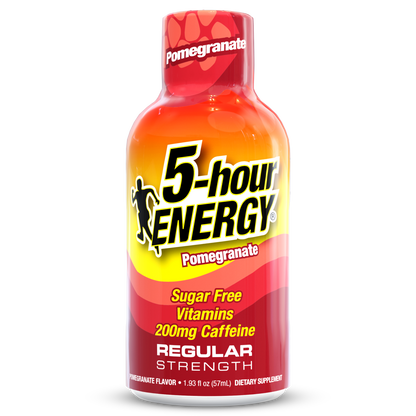 Pomegranate Flavor Regular Strength 5-hour ENERGY Shots