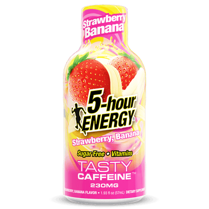 Strawberry Banana Flavor Extra Strength 5-hour ENERGY Shots