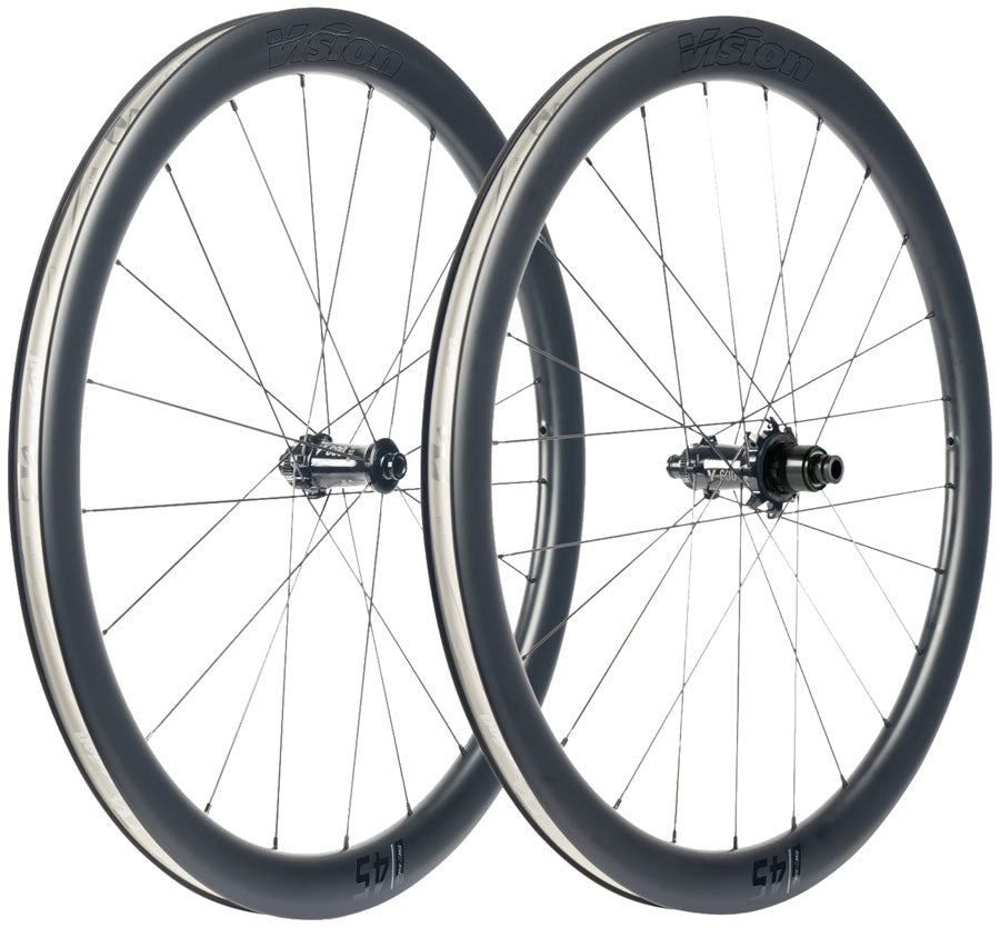 Vision SC45 SL Wheelset - 700 12 x 100mm/12 x 142mm Center-Lock XDR Carbon BLK