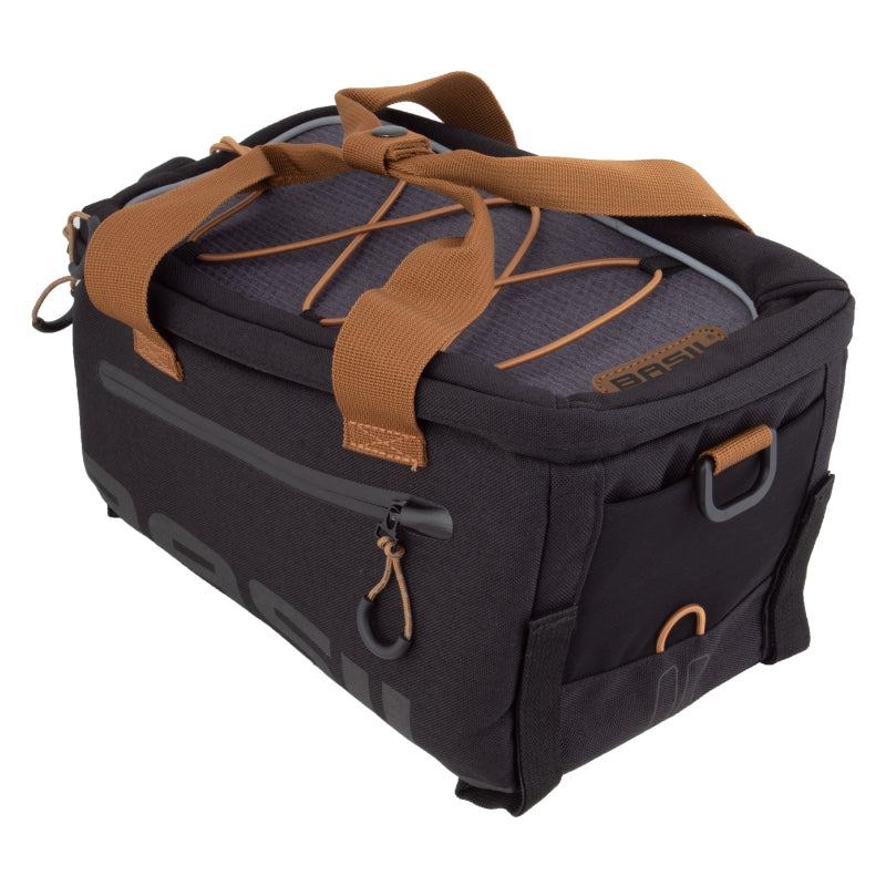Basil Miles Trunk Bag UBS / Straps 12.6x7.5x8.3` 427 c.i. Black