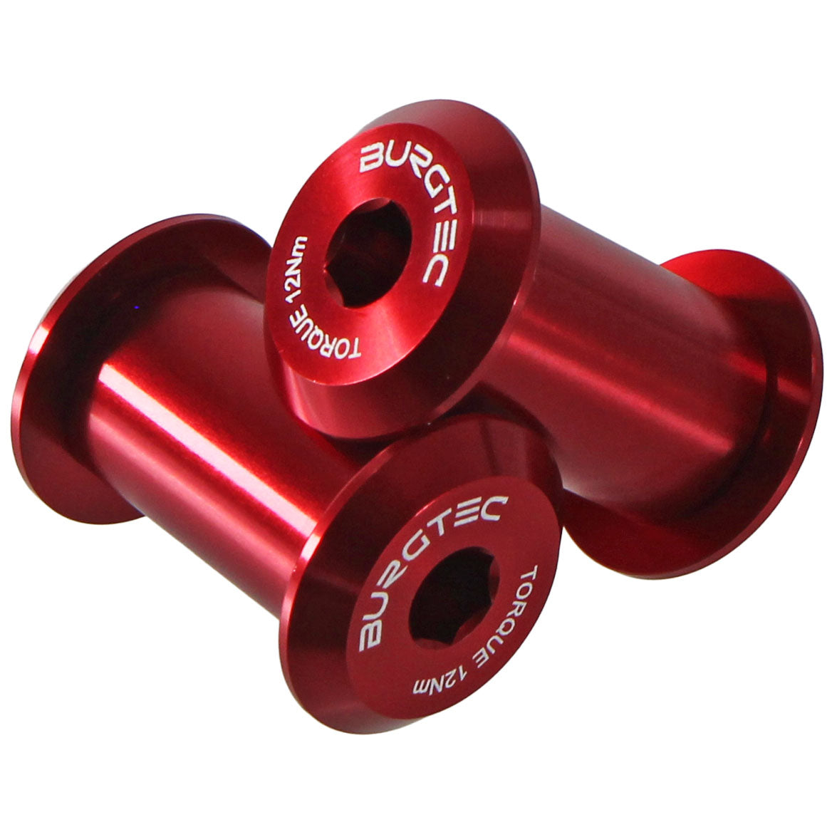 Burgtec Transition Seatstay Pivot Bolts Race Red