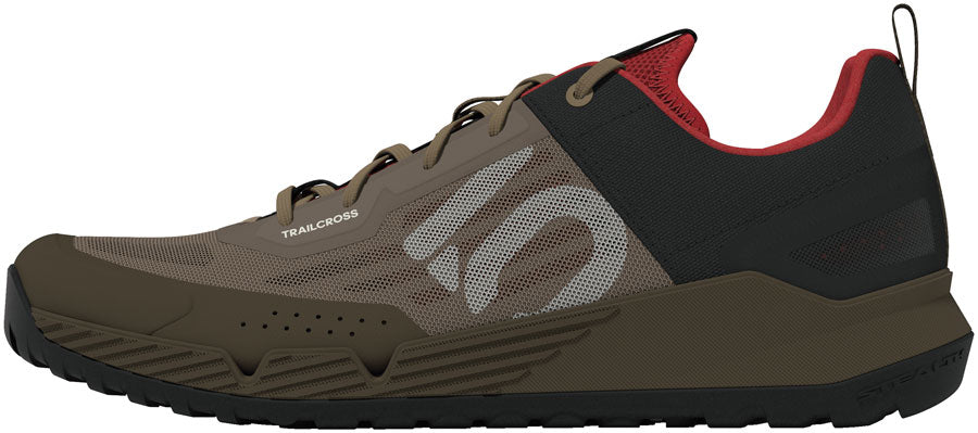Five Ten Trailcross LT Flat Shoes - Men's Cardboard/Off White/Core Black 14