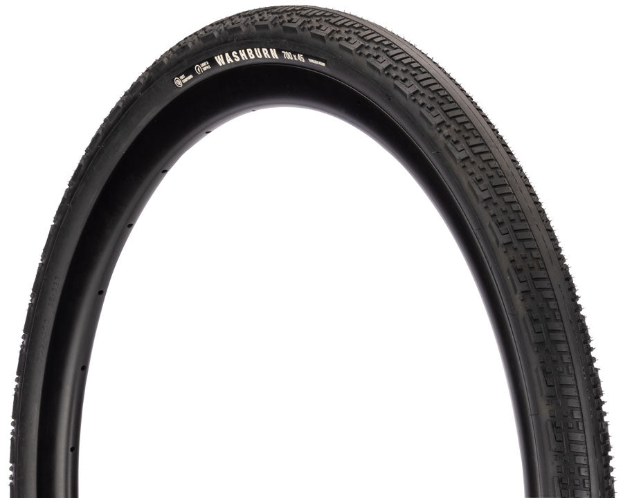 Teravail Washburn Tire - 700 x 40 Tubeless Folding BLK Light Supple Fast Compound