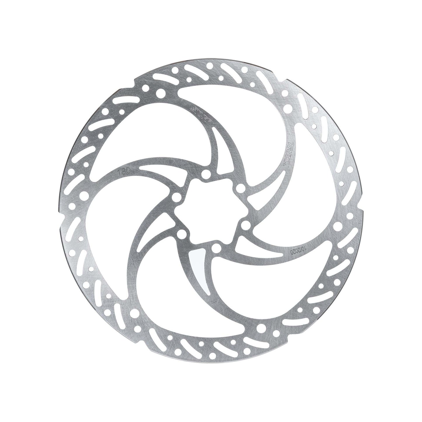 Trickstuff Heavy Duty 180mm Rotor 6-Bolt Silver
