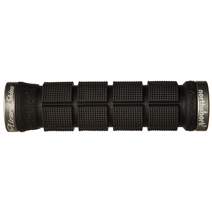 Lizard Skins Northshore Lock On Grips - Black Lock-On