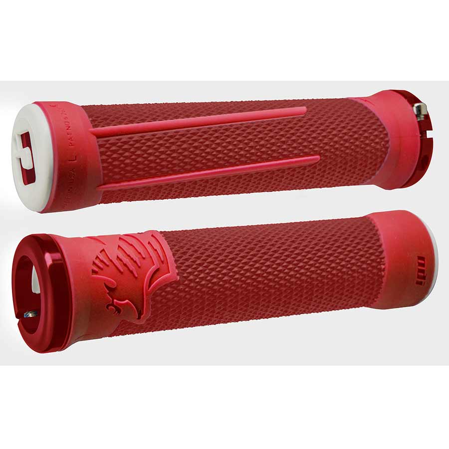 ODI Lock-On MTB Bonus Pack AG-2 - Red/Fire Red