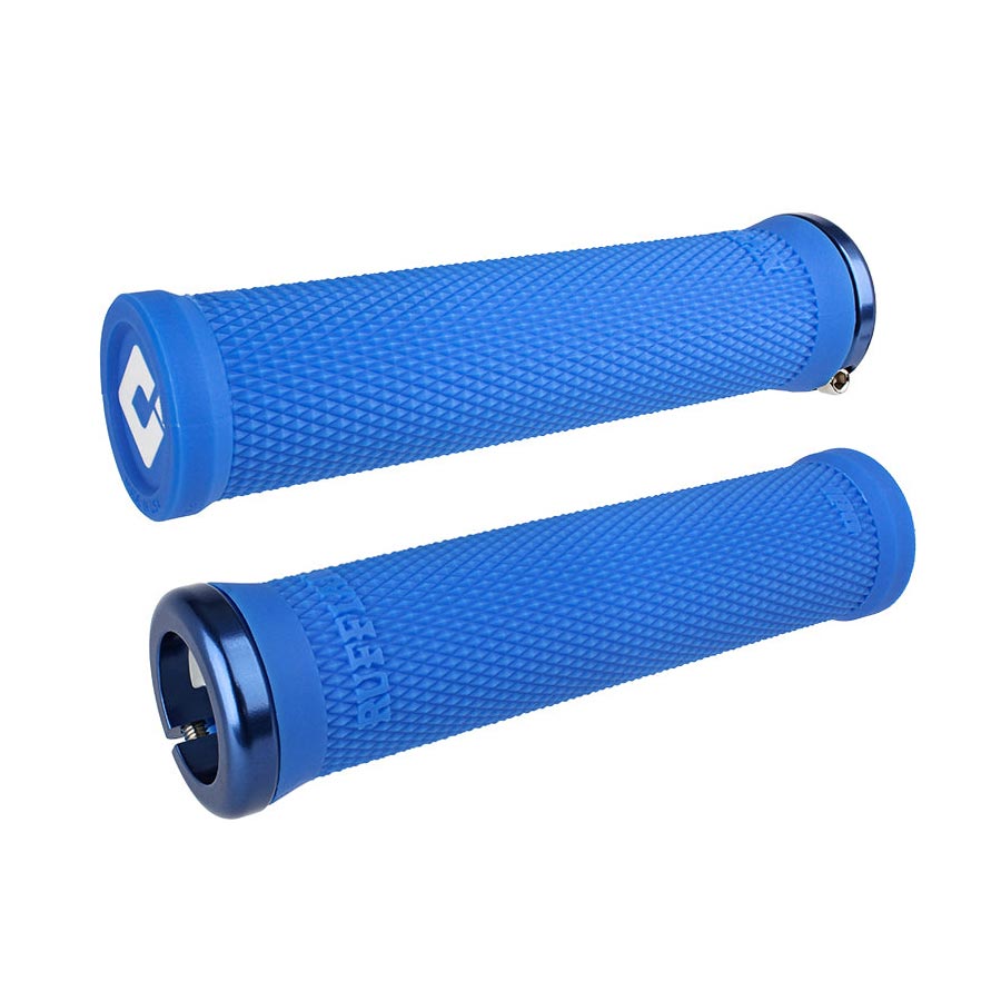 ODI Ruffian v2.1 Lock-On Grips - Blue