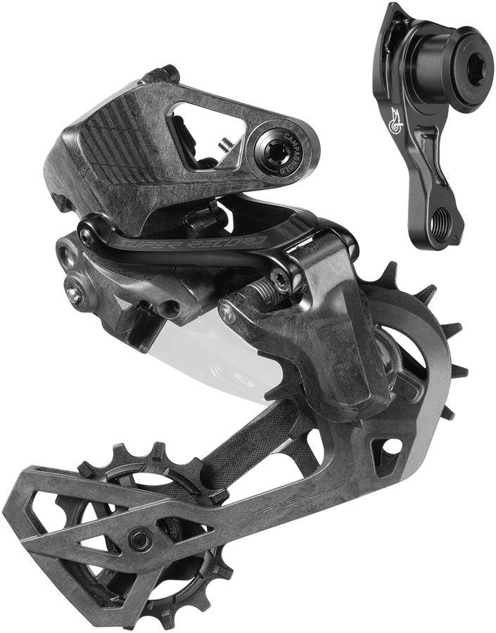 Campagnolo Super Record 13 WRL Road Rear Derailleur - 13-Speed Wireless Medium Cage Direct Mount UDH BLK