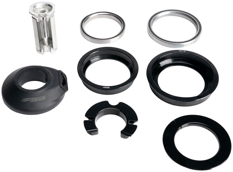 Full Speed Ahead NO.69 SRS Headset 1-1/8" to 1.5" Tapered 55.8mm OD Simple CableRouting Road/MTB/Gravel