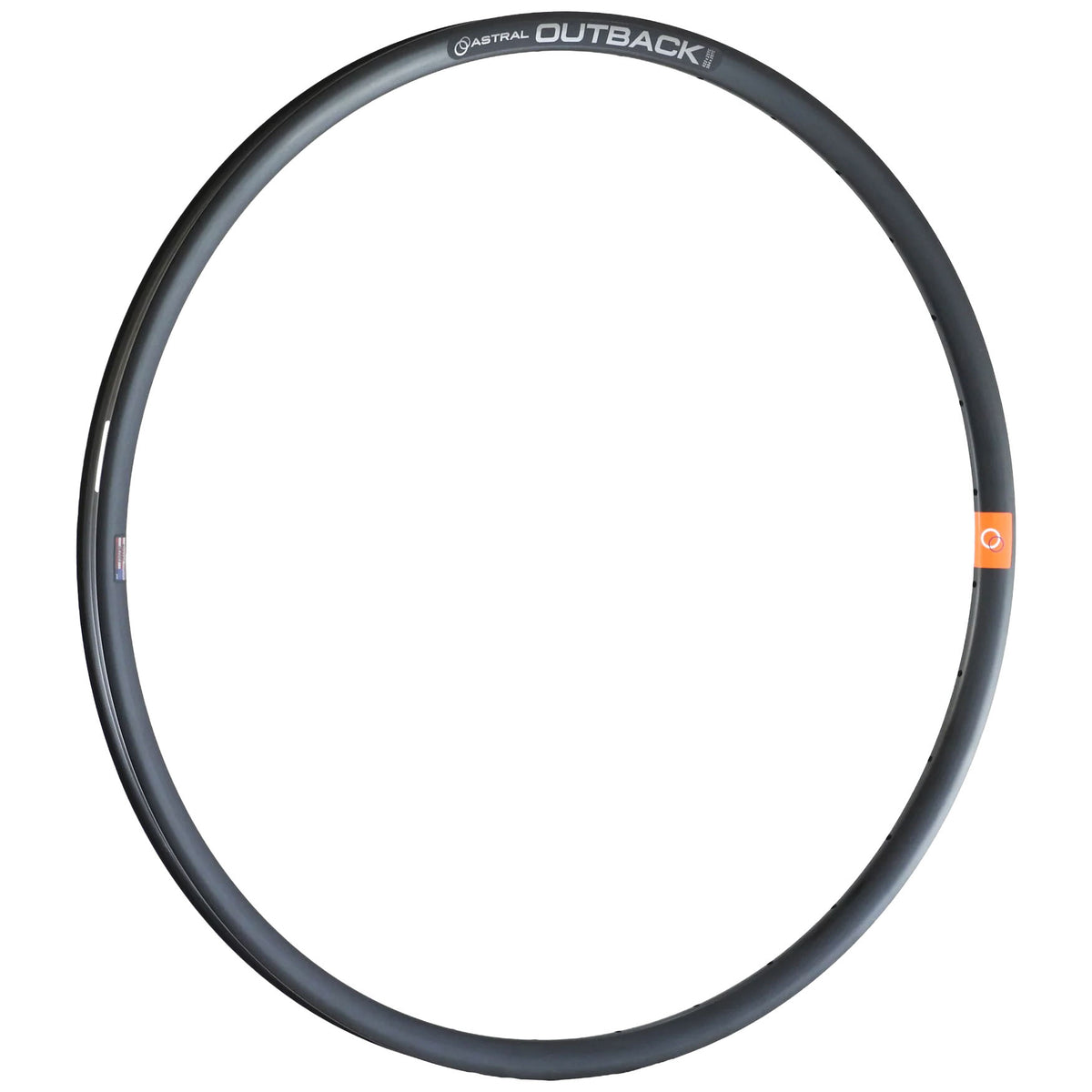 Astral Outback 32" Alloy Disc Brake Rim 32h Black