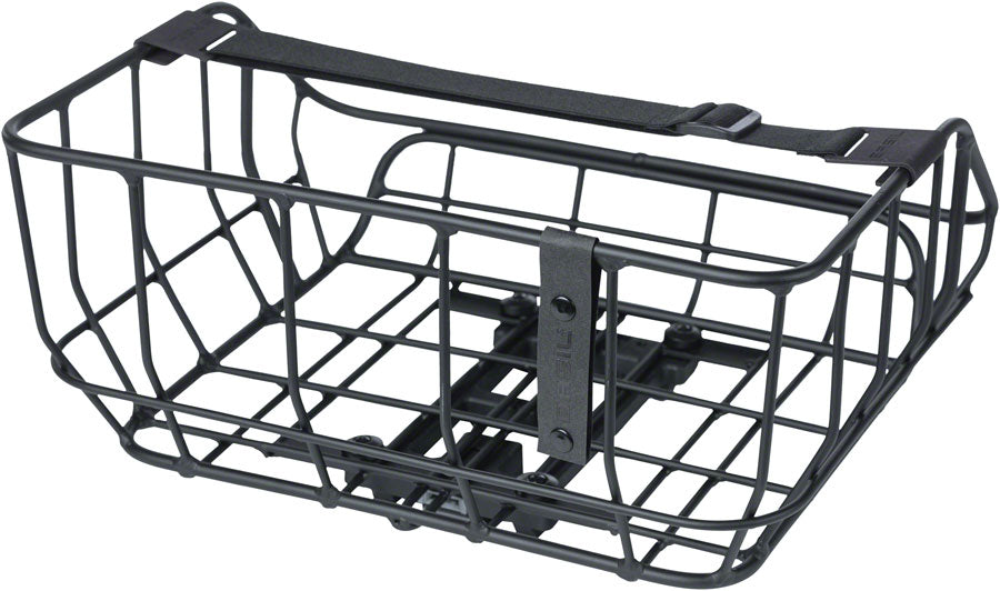 Basil Portland MIK Rear Basket - 25L Matte Black