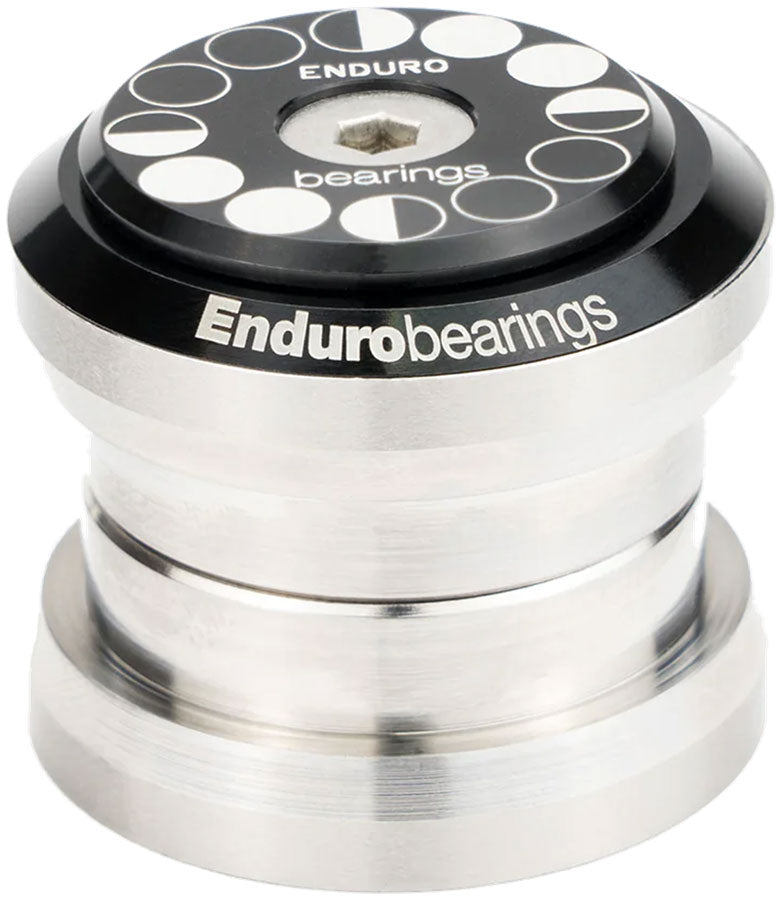 Enduro HDK-0008 External Bearing Kit - EC34/28.6 Upper | EC34/30 Lower Angular Contact Bearings Straight Stainless Steel