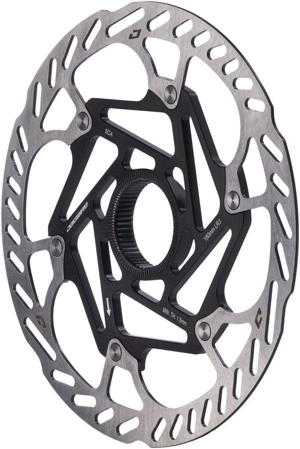 Jagwire Pro LR3 Disc Brake Rotor - 203mm Center Lock Includes Lockring 1.8mm Thickness