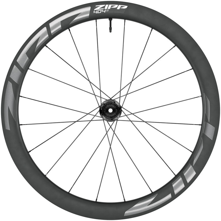 Zipp 404 S Rear Wheel - 700 12 x 142mm Center-Lock Tubeless Carbon HG 10/11 BLK/Dark Gray 20H A1