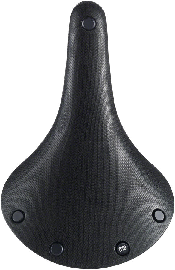 Brooks C19 All Weather Saddle - Steel Black Men's
