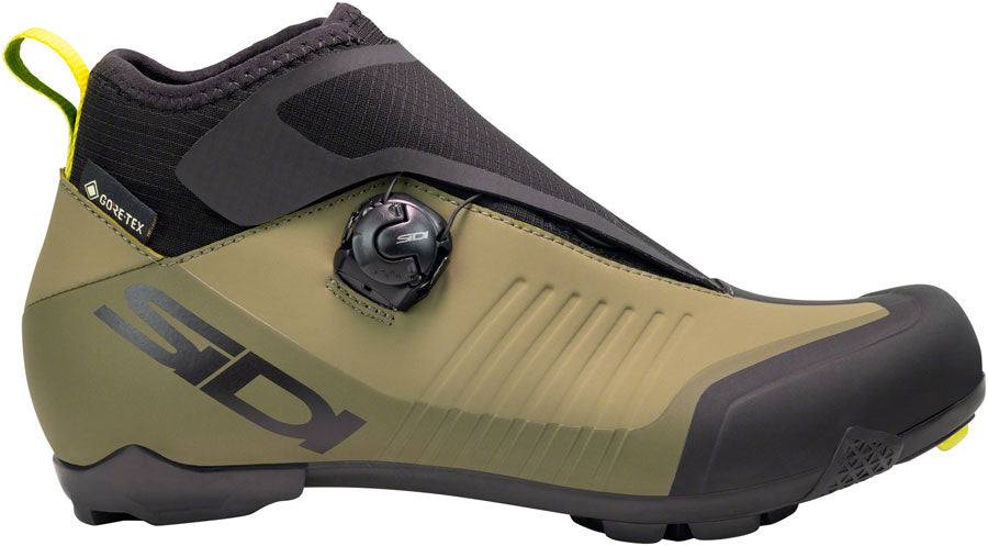 SIDI Hiemx Cycling Boot - Black/Green Olive 47  Millennium Fit