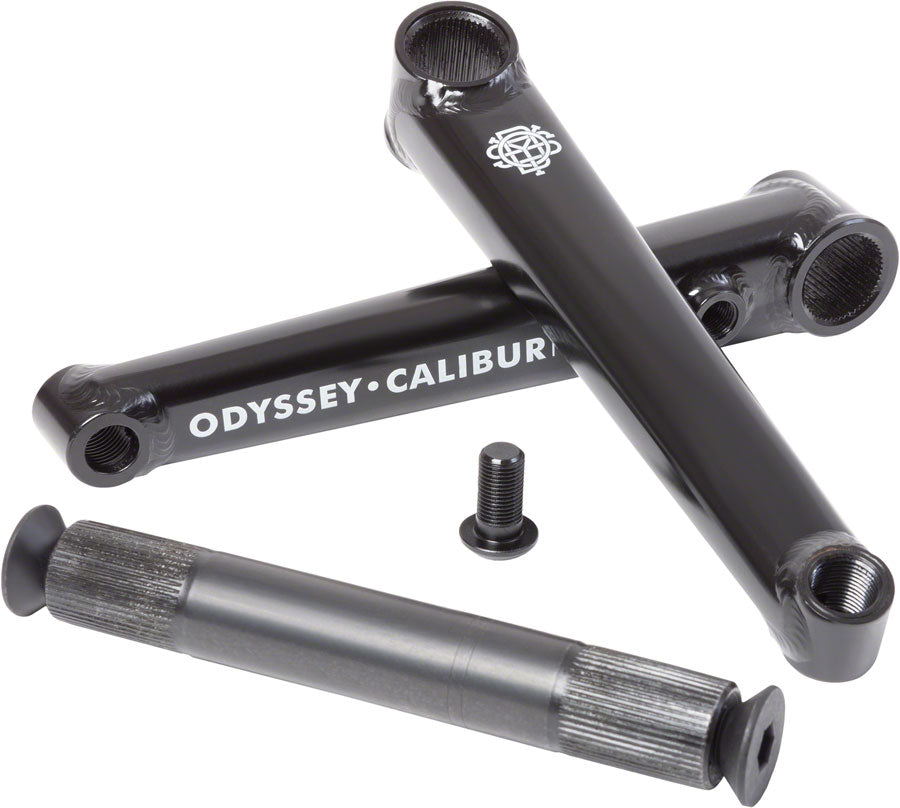 Odyssey Calibur V2 Crankset - 165mm Right Hand/Left Hand Drive Rust Proof BLK