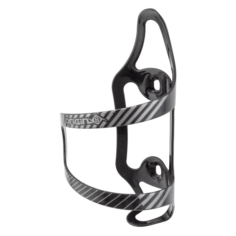 Origin8 Alloy Klutch Side Load Cage Side Load Left AL6061 Black/Grey Braze-on