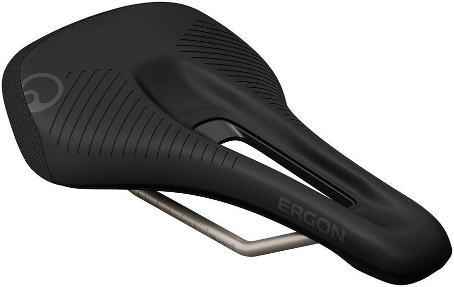 Ergon SMS Pro Saddle - TiNox SL Black Women's Small/Medium