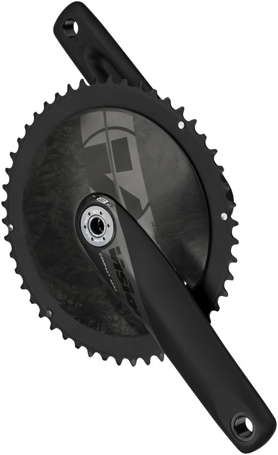 Vision NS Compact Aero Crankset 2x 50/34T Chainrings 170mm Arm Length 110BCD 386EVO Spindle – Carbon